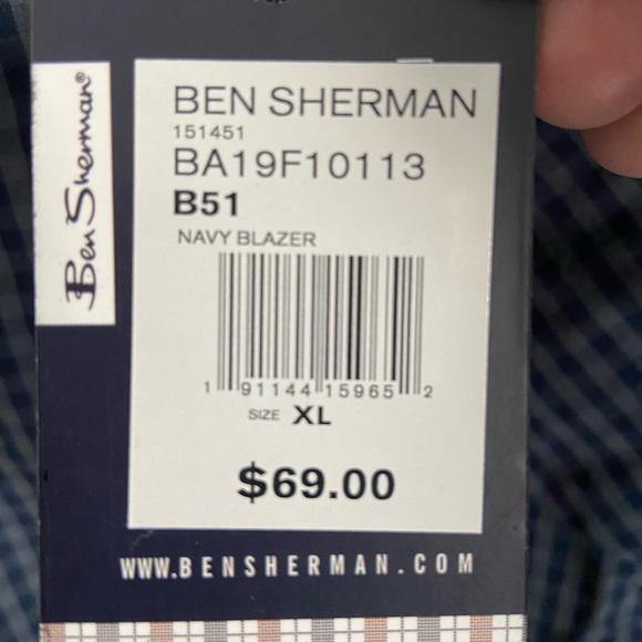 Ben Sherman NWT dress shirt - Picture 3 of 3